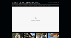 Desktop Screenshot of detailsinternational.com