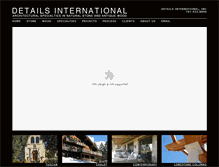 Tablet Screenshot of detailsinternational.com